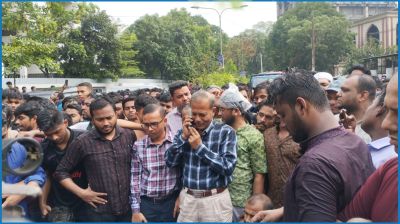 দাবি আদায় না হওয়া পর্যন্ত কর্মসূচি চালিয়ে যাওয়ার ঘোষণা