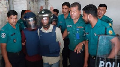 গ্রেপ্তার তিনজন ৬ দিনের রিমান্ডে