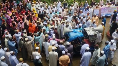 কুড়িগ্রামে ৫ দাবিতে বিক্ষোভ মিছিল