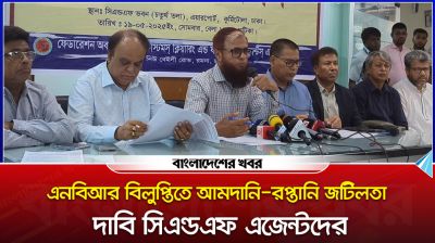 এনবিআর বিলুপ্তিতে আমদানি-রপ্তানি জটিলতা, দাবি সিএন্ডএফ এজেন্টদের