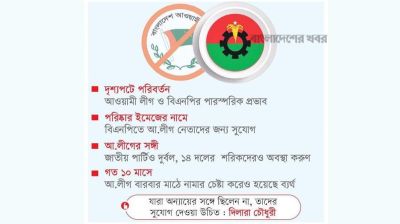 বিএনপিতেই আশ্রয় খুঁজছে আ.লীগ