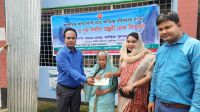 কালীগঞ্জে কালবৈশাখীতে ক্ষতিগ্রস্ত ২৪ পরিবারকে সহায়তা