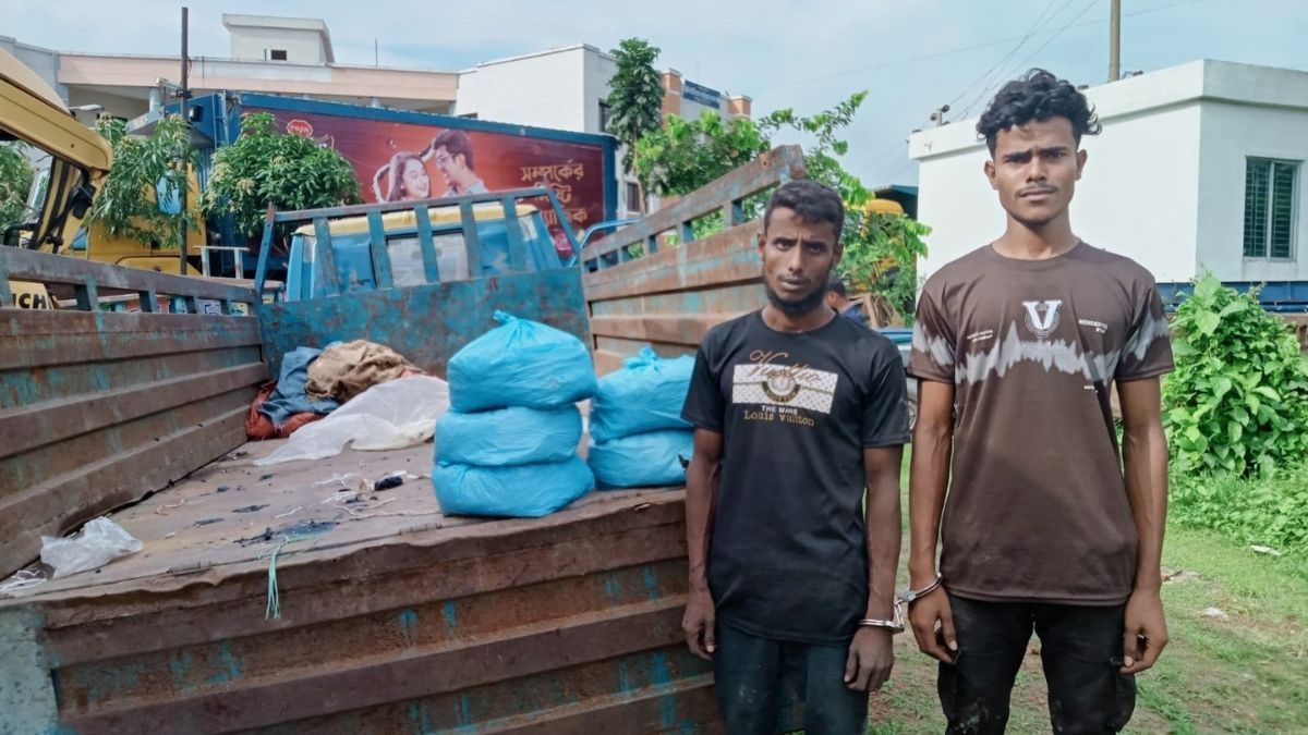 সরাইলে ১০ কেজি গাঁজাসহ গ্রেপ্তার ২