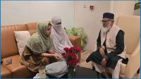 জুলাই বিপ্লবের শহীদ হাসানকে দেখতে হাসপাতালে ধর্ম উপদেষ্টা