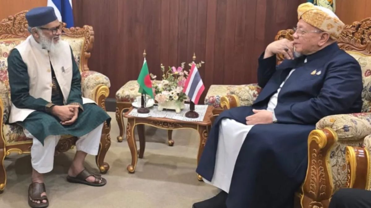 ধর্ম উপদেষ্টার সাথে থাইল্যান্ডের গ্র্যান্ড মুফতির সাক্ষাৎ