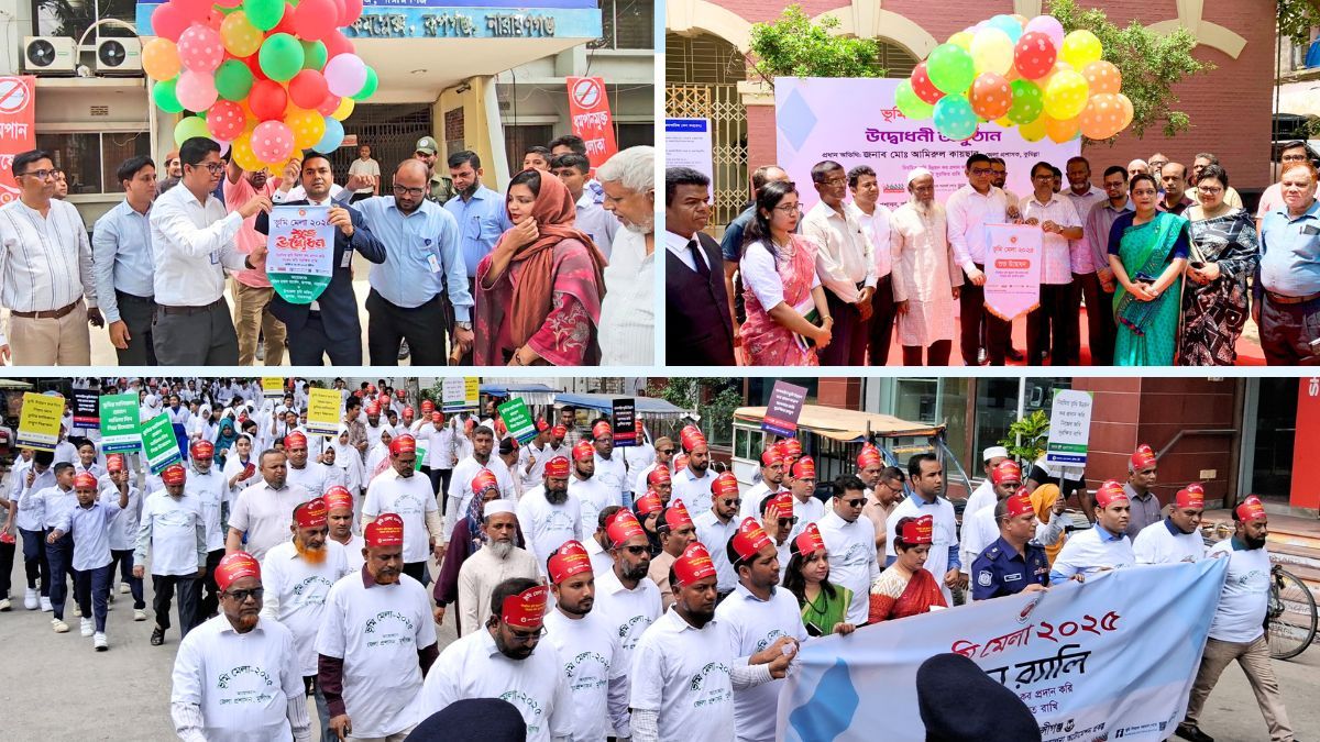 সারাদেশে ভূমি মেলা : ডিজিটাল সেবায় জনসম্পৃক্ততা বাড়ছে
