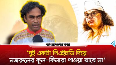 ‘দুই একটা পিএইচডি দিয়ে নজরুলের কূল-কিনারা পাওয়া যাবে না’