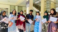 ডিআইইউ’তে স্ক্যাবিস ভাইরাস প্রতিরোধে লিফটের বিতরণ