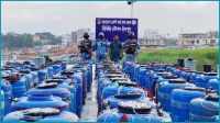 চাঁদপুরে ৭২ লাখ চিংড়ি রেণু জব্দ, ডাকাতিয়ায় অবমুক্ত