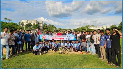 কুবির আন্তঃবিভাগ ক্রিকেট টুর্নামেন্টে আইন বিভাগ চ্যাম্পিয়ন