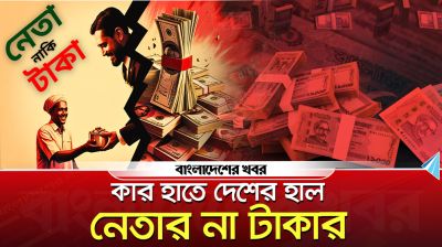 কার হাতে দেশের হাল? নেতার না টাকার