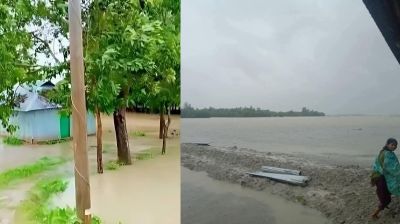 ফেনীতে মৌসুমের সর্বোচ্চ বৃষ্টিপাত, প্লাবিত উপকূলীয় এলাকা