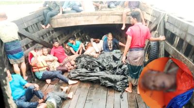 হাতিয়ায় ৩৯ যাত্রী নিয়ে ট্রলার ডুবি, একজনের লাশ উদ্ধার