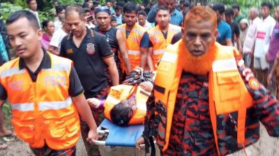 খাগড়াছড়িতে পাহাড়ি ঢলে নিহত ২