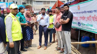 পশুর হাটে বর্জ্য ব্যবস্থাপনায় মোবাইল কোর্ট পরিচালনা করল ৪ সংস্থা