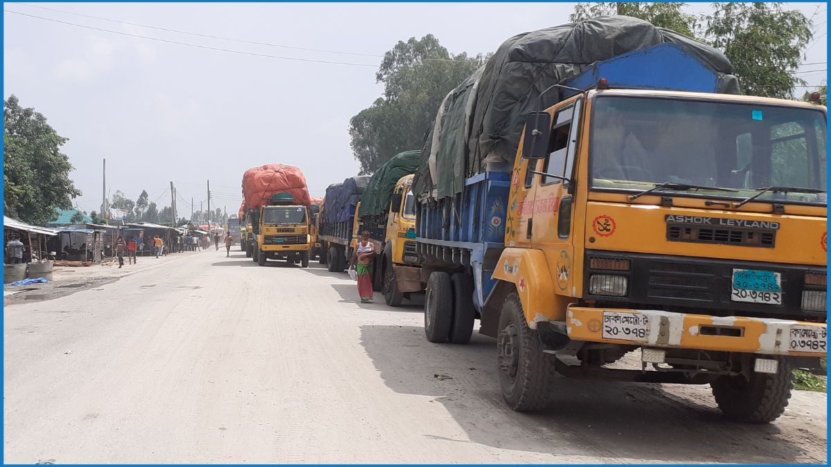 ১০ দিনের ছুটিতে বাংলাবান্ধা স্থলবন্দর