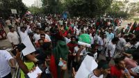 বাংলাদেশ–সিঙ্গাপুর ম্যাচ, জাতীয় স্টেডিয়ামে ভক্তদের জনসমুদ্র