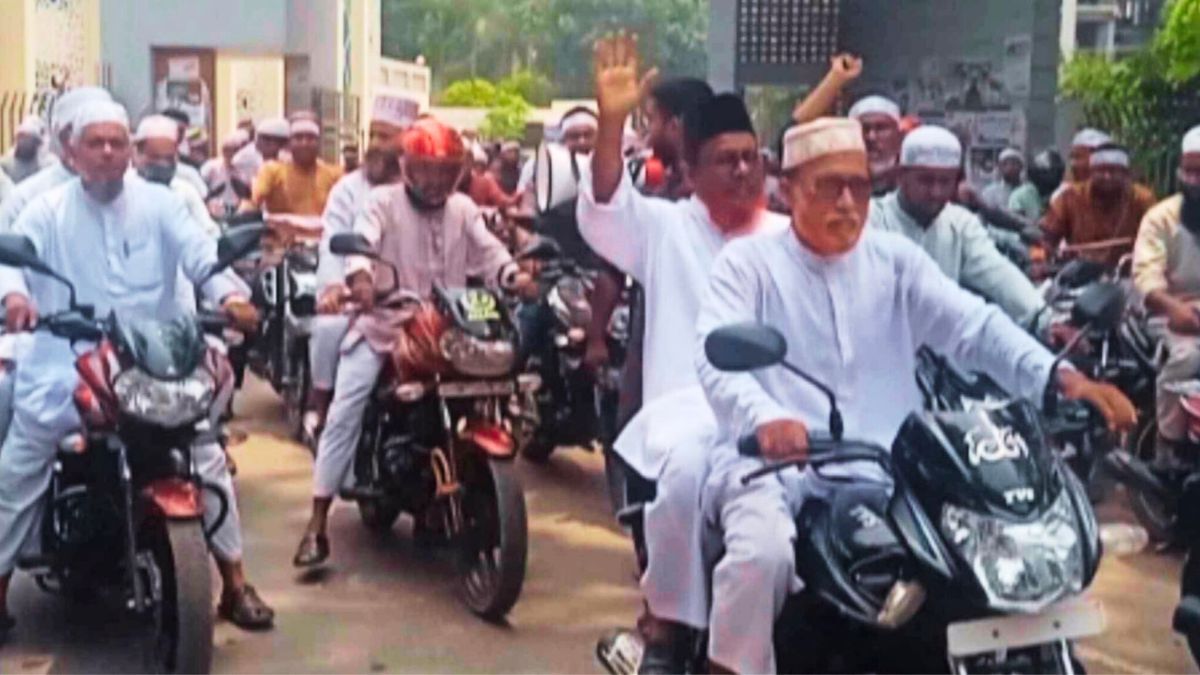 সাটুরিয়ায় জামায়াতের মনোনীত প্রার্থীর শোডাউন