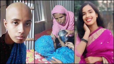 মৃত্যুর প্রহর গুনছে ক্যান্সার আক্রান্ত ১২ বছরের তাসলিমা