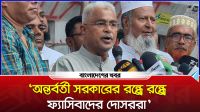 ‘অন্তর্বর্তী সরকারের রন্ধ্রে রন্ধ্রে ফ্যাসিবাদের দোসররা’