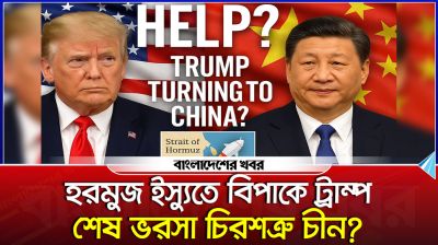 হরমুজ ইস্যুতে বিপাকে ট্রাম্প, শেষ ভরসা চিরশত্রু চীন?