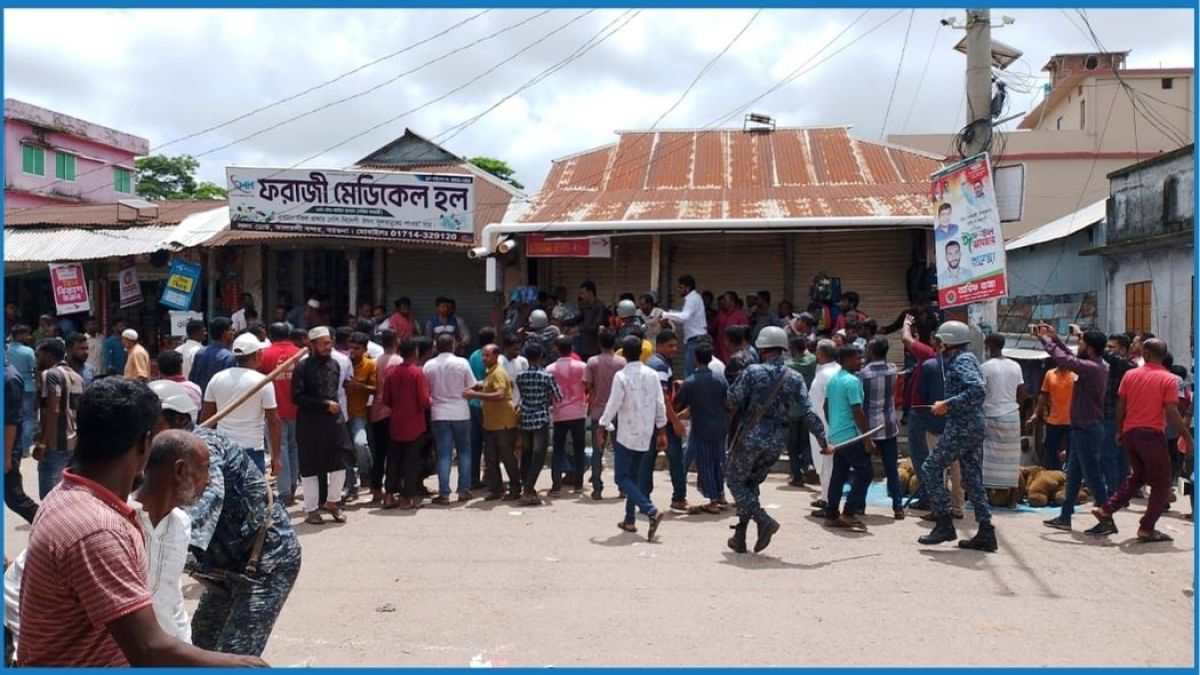 বরগুনায় বিএনপির ২ গ্রুপের সংঘর্ষে আহত ১৪