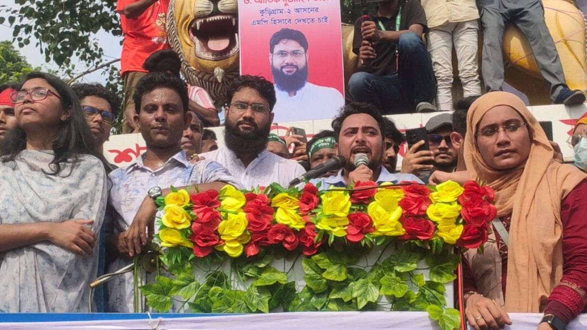 ফ্যাসিবাদ-মাফিয়াতন্ত্র এখনো আছে : নাহিদ ইসলাম