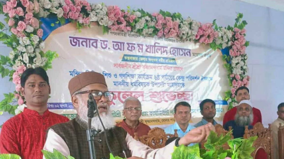 ধর্মীয় উপাসনালয়ে আঘাত হলে কঠোর ব্যবস্থা নেওয়া হবে