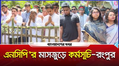 এনসিপির মাসজুড়ে কর্মসূচি