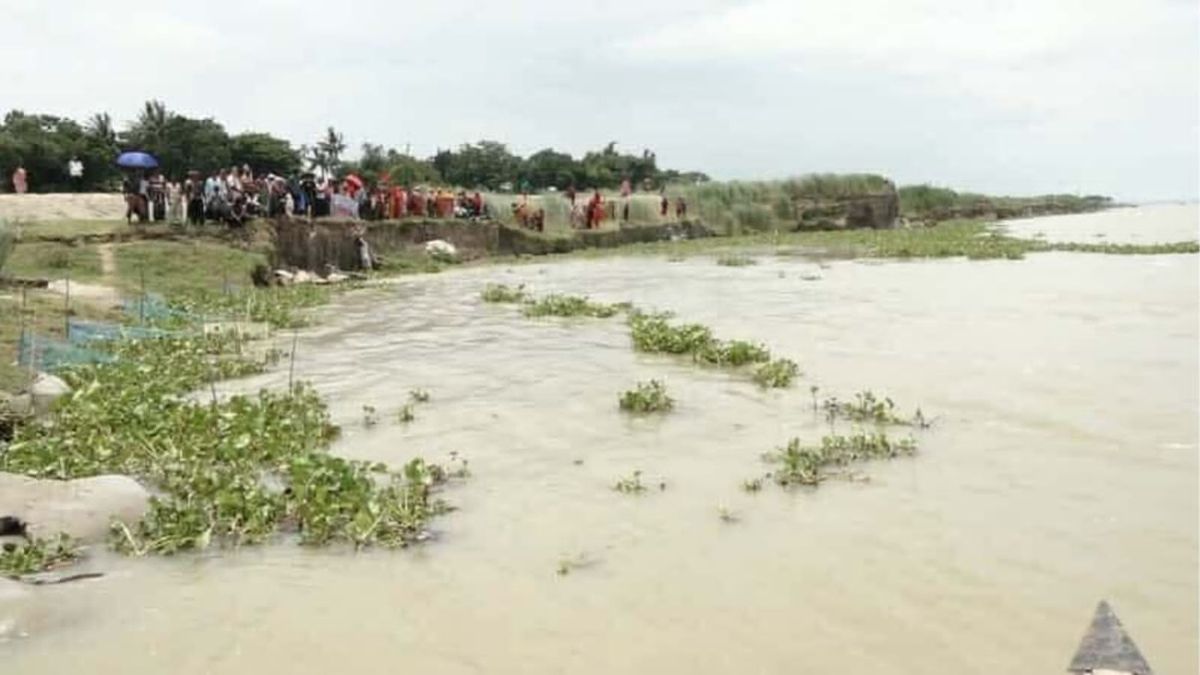 ভেড়ামারায় পদ্মা নদীতে ভয়াবহ ভাঙন, আতঙ্কে ১০ হাজার মানুষ