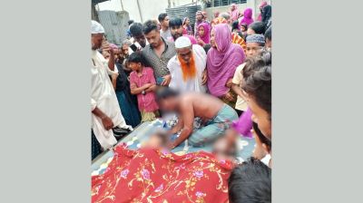 নান্দাইলে বজ্রপাতে বাবা-ছেলের মর্মান্তিক মৃত্যু