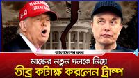 মাস্কের নতুন দলকে নিয়ে তীব্র কটাক্ষ করলেন ট্রাম্প