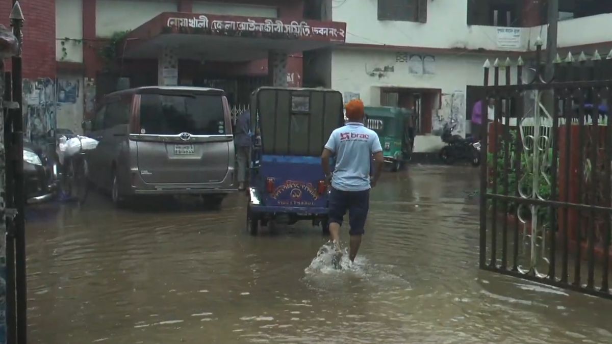 ফের পানিবন্দি নোয়াখালী পৌর শহর