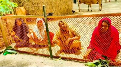 জিয়াউল হত্যা মামলা : কবরের পাশে ৩ মেয়ের আহাজারি, বিচার চান স্বজনরা