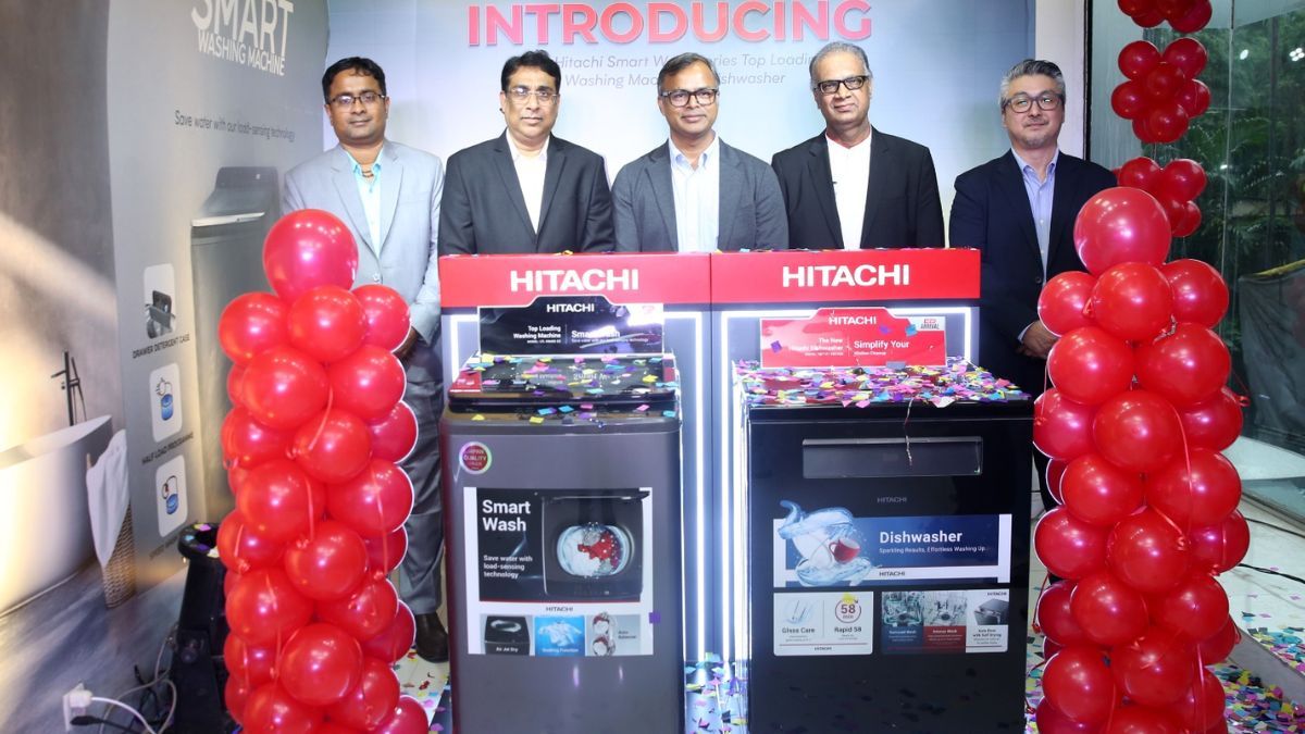 দেশের বাজারে এল হিটাচির টপ লোড স্মার্ট ওয়াশিং মেশিন ও আধুনিক ডিশওয়াশার