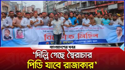 ‘দিল্লি গেছে স্বৈরাচার, পিন্ডি যাবে রাজাকার’