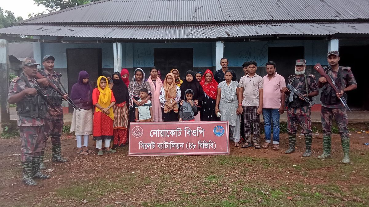 সিলেট-সুনামগঞ্জ সীমান্তে ৫৫ জনকে পুশইন করল বিএসএফ