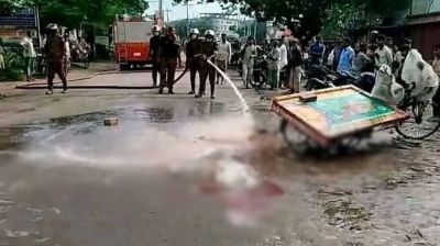 পাবনায় ট্রাকচাপায় ভ্যানচালক নিহত