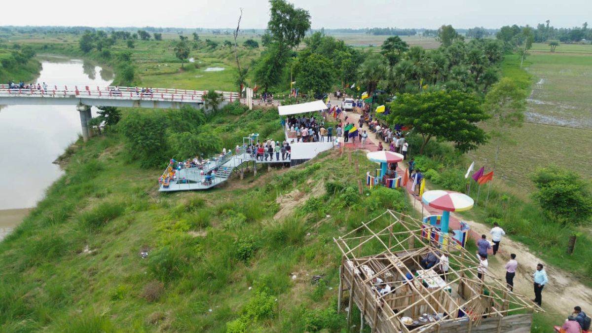 জয়পুরহাটে 'নিঃশব্দ' পর্যটন কেন্দ্রের উদ্বোধন