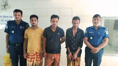 মিঠামইনে মাদকবিরোধী অভিযানে যুবদল নেতাসহ গ্রেপ্তার ৩