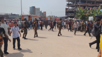 উত্তরায় বিমান বিধ্বস্ত, চলছে উদ্ধার তৎপরতা