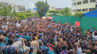 মাইলস্টোনে অবরুদ্ধ আইন উপদেষ্টা, ক্যাম্পাসজুড়ে থমথমে পরিস্থিতি