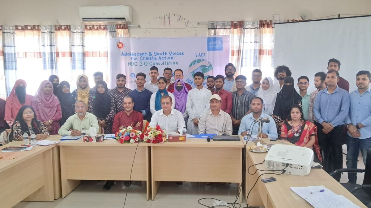 ভোলায় কিশোর-তরুণদের নিয়ে জলবায়ু পরিবর্তন বিষয়ক সেমিনার