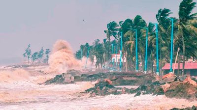 জলোচ্ছ্বাসে প্লাবিত হতে পারে ১৫ জেলা