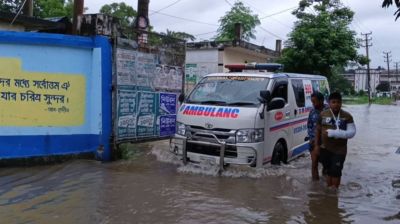 নিম্নচাপের প্রভাবে বরিশালের নিম্ন অঞ্চল প্লাবিত