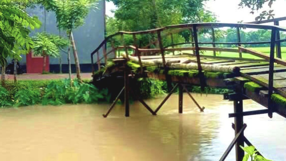 রাজাপুরে আয়রন ব্রিজে ‘মৃত্যুফাঁদ’, আতঙ্কে শতাধিক পরিবার