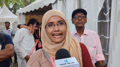 জাতীয় নাগরিক পার্টির (এনসিপি) জ্যেষ্ঠ যুগ্ম আহ্বায়ক সামান্তা শারমিন