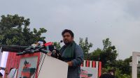 ২৪ এর এক দফা নিয়ে সমাবেশ থেকে যা বললেন নাহিদ ইসলাম