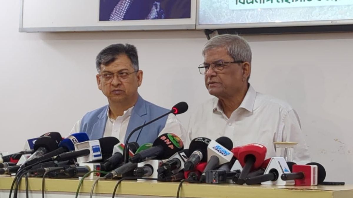 ‘জুলাই ঘোষণাপত্র’কে স্বাগত জানিয়েছে বিএনপি : মির্জা ফখরুল