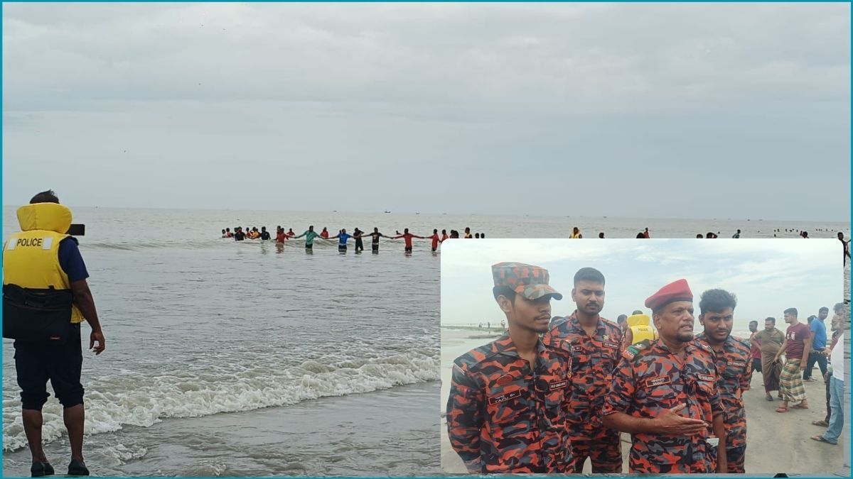 কুয়াকাটা সৈকতে গোসলে নেমে নিখোঁজ কিশোর